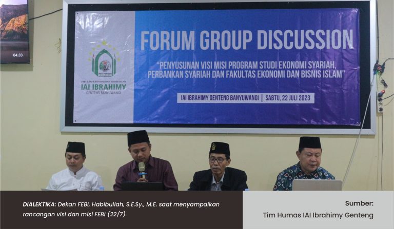 FEBI Gelar FGD Visi Misi