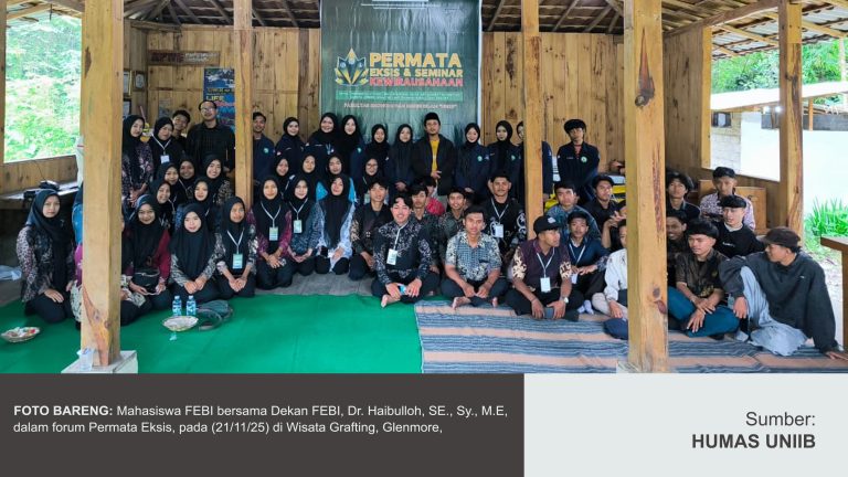 MAHASISWA FEBI AGENDAKAN PERMATA EKSIS