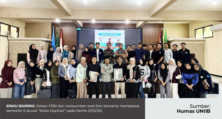 FEBI UNIIB HADIRKAN PRAKTISI ALUMNI, AJAK MAHASISWA JADI ENTREPRENEUR