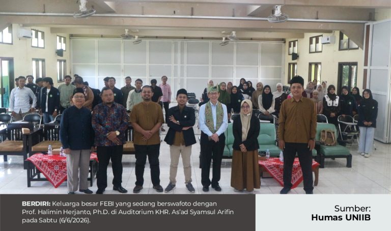 HADAPI TANTANGAN ZAMAN, FEBI GELAR STUDIUM GENERALE STRATEGI KOMUNIKASI BRAND SYARIAH